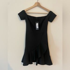 Nasty gal off shoulder mini dress